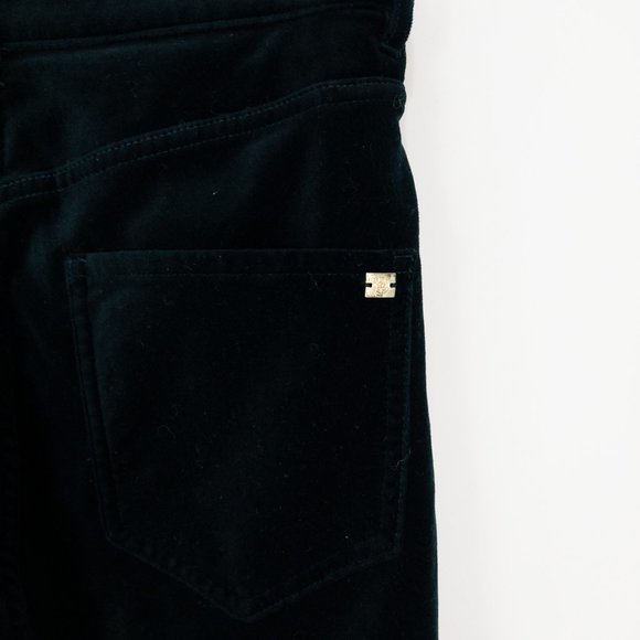 Massimo Dutti Velvet Pants  Green Size‎ 4 Slim - Picture 3 of 7